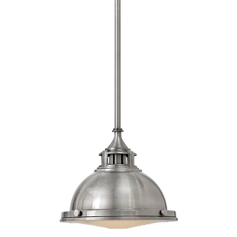Hinkley Lighting Amelia Single Light 11-1/2" Wide Pendant - Polished Antique Nickel