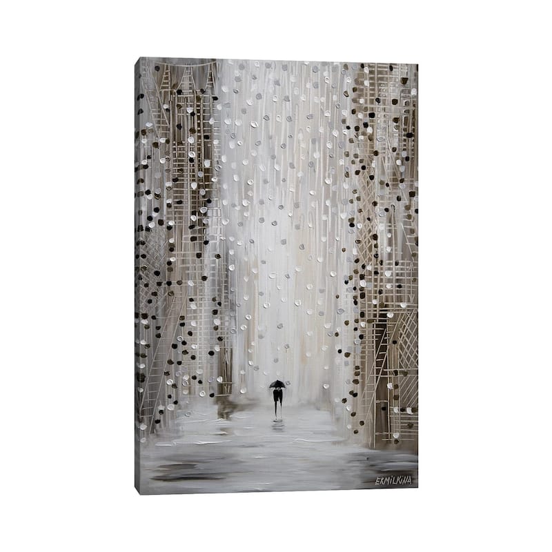 iCanvas "Under The Rain" by Ekaterina Ermilkina Canvas Print