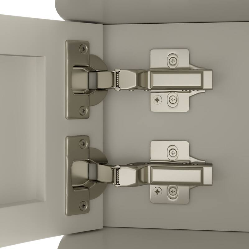 Half Moon Rattan Console Table - Curved Entryway Table with 2 Drawers and Shelf