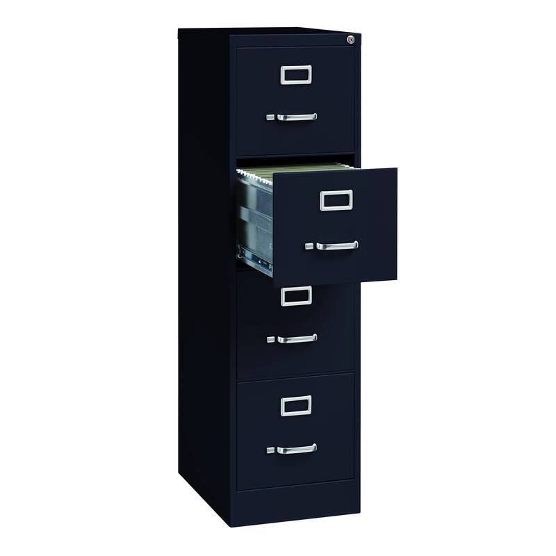 Hirsh Commercial 22"D 4-drawer Letter Vertical File Cabinet