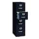 Hirsh Commercial 22"D 4-drawer Letter Vertical File Cabinet