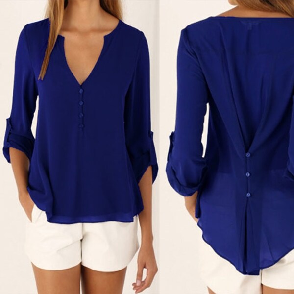 Simple Sophisticated Blouse in 5 Colors