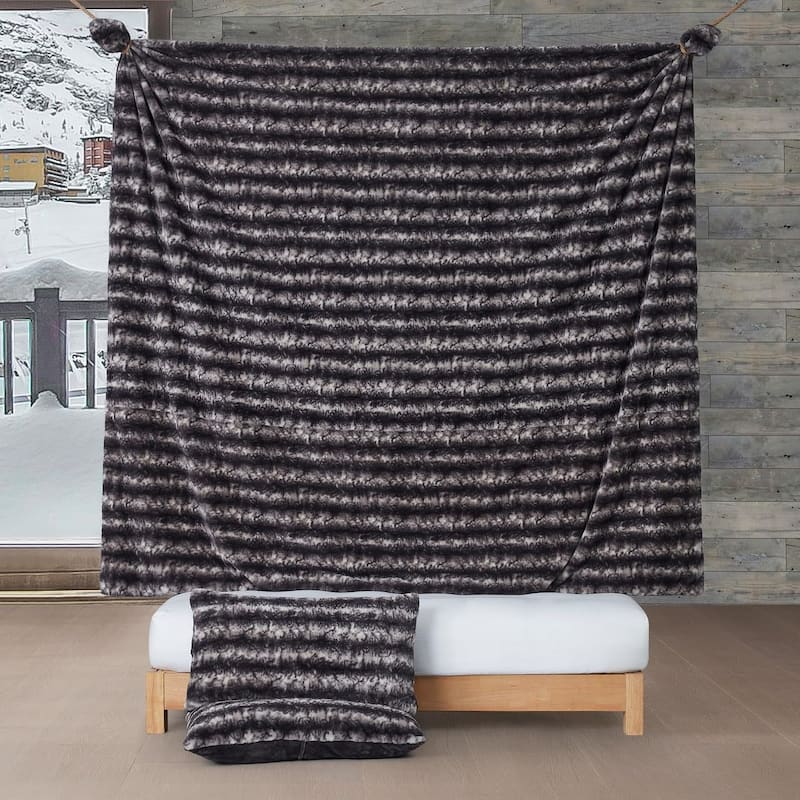 Coastal Storm - Coma Inducer® Oversized Duvet Cover Set - Earthtones