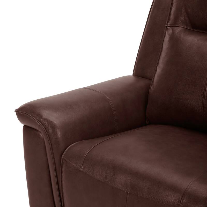 Liberty Furniture Avery Power Recliner for Living Room Cognac Leather