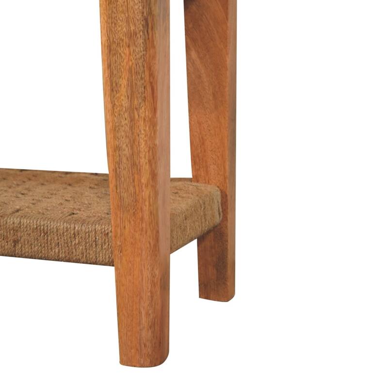 Artisan Furniture Solid Wood Rope Coffee Table