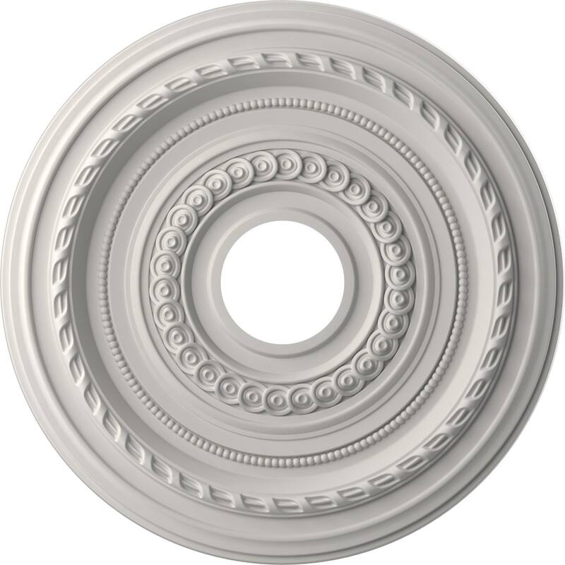 3 1/2" Inside Diameter - Cole Thermoformed PVC Ceiling Medallion