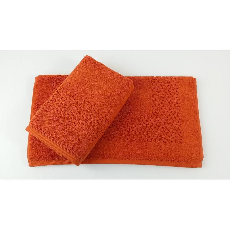 Classic Turkish Towel Hardwick 900 GSM Bath Mat (Set of 2)