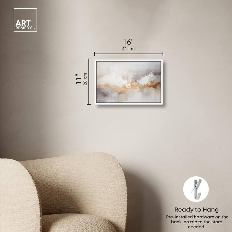 Cloudborn Glow I Canvas by Art Remedy