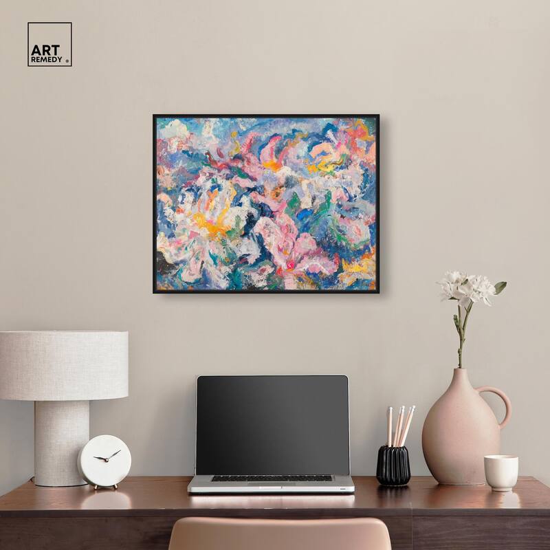 Pastel Riot II Canvas by Art Remedy