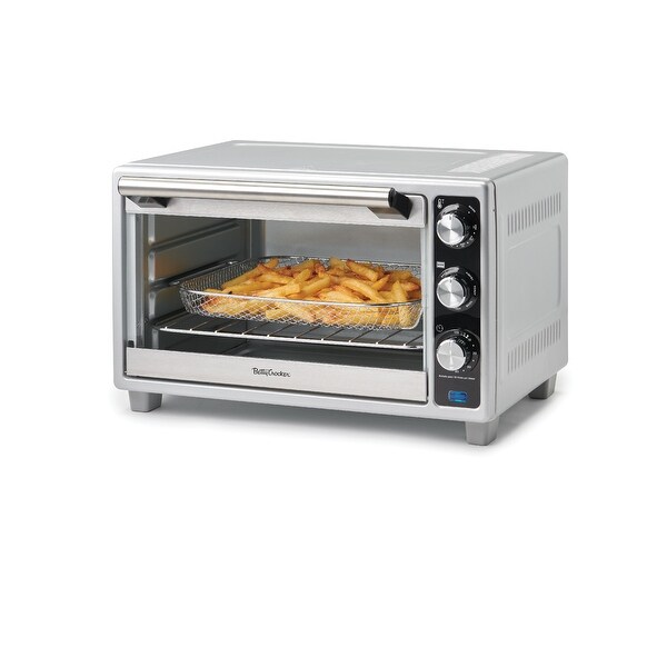 Betty Crocker Air Fryer Convection Toaster Oven Silver
