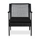preview thumbnail 5 of 5, Real Flame Calvin Chair (Set of two) Black 25.25”