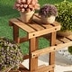 preview thumbnail 3 of 2, Patio Festival Outdoor Zigzag Pallet Plant Stand