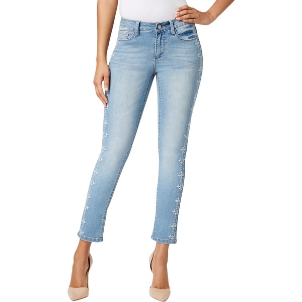 earl jeans embroidered