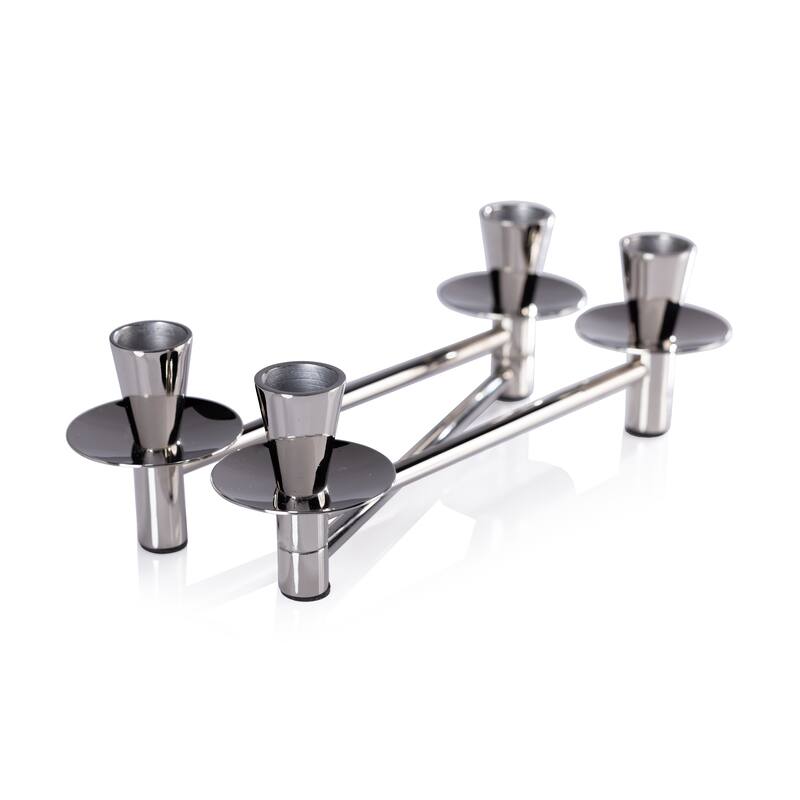 Méduse Expandable 4-Piece Taper Candle Holder Set