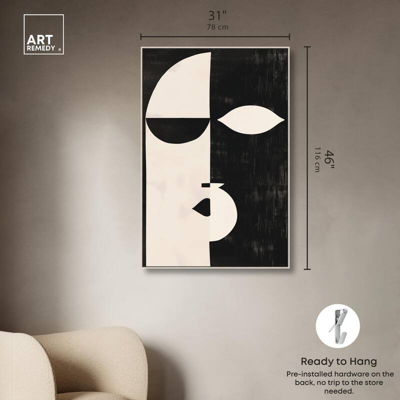 Divided Self I Canvas by Art Remedy