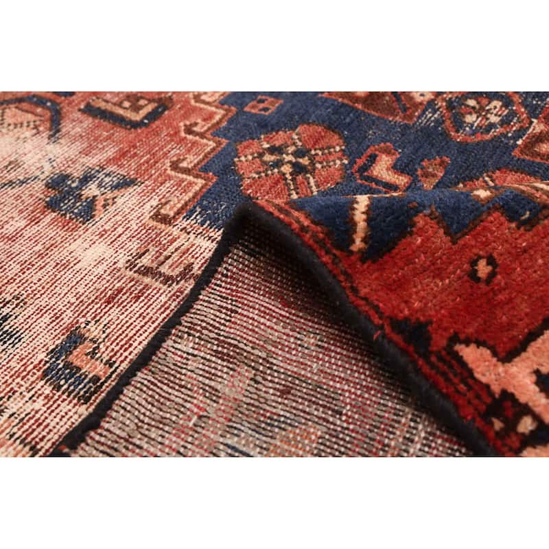 ECARPETGALLERY Hand-knotted Antalya Vintage Red Wool Rug - 4'5 x 6'2