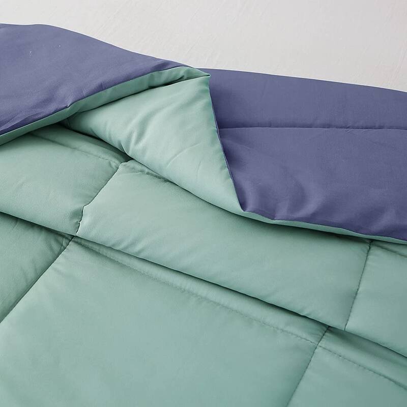 Shatex Reversible Bedding Comforter Set with 2 Pillow Shams