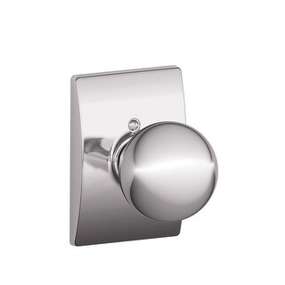Schlage F51AORB625CEN Orbit Keyed Entry Single Cylinder Door Knob