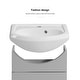 preview thumbnail 22 of 23, 18-inch mini bathroom cabinet with ceramic sink