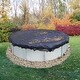 preview thumbnail 1 of 15, Blue Wave Round Leaf Net Above Ground Pool Cover