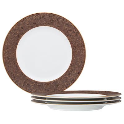 Noritake Tozan Set Of 4 Salad Plates, 8-1/4"