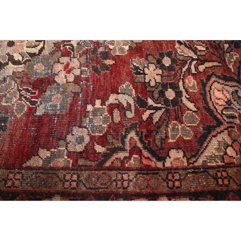 ECARPETGALLERY Hand-knotted Antalya Vintage Dark Red Wool Rug - 3'10 x 6'0