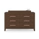 preview thumbnail 8 of 18, Child Craft Kieran 6-Drawer Double Dresser