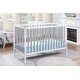 preview thumbnail 1 of 12, 3-in-1 Solid Wood Convertible Island Crib White