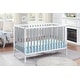 preview thumbnail 16 of 17, Baby Cache Deux Remi 3-in-1 Convertible Island Crib White/Grey