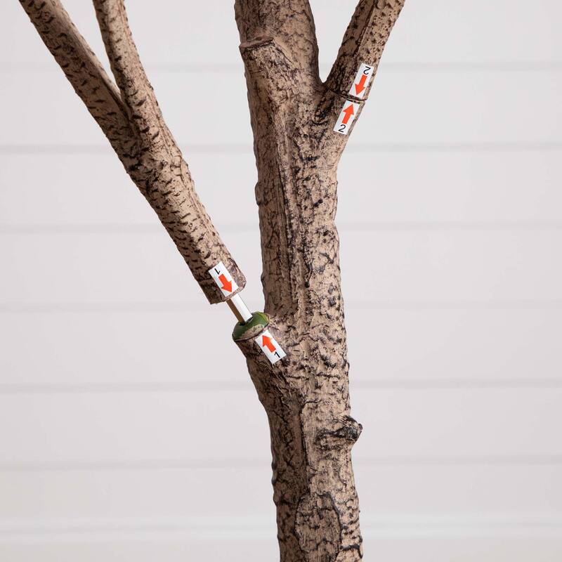 Oak Potted Artificial Tree - 8' - Unlit