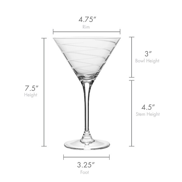 mikasa martini glasses