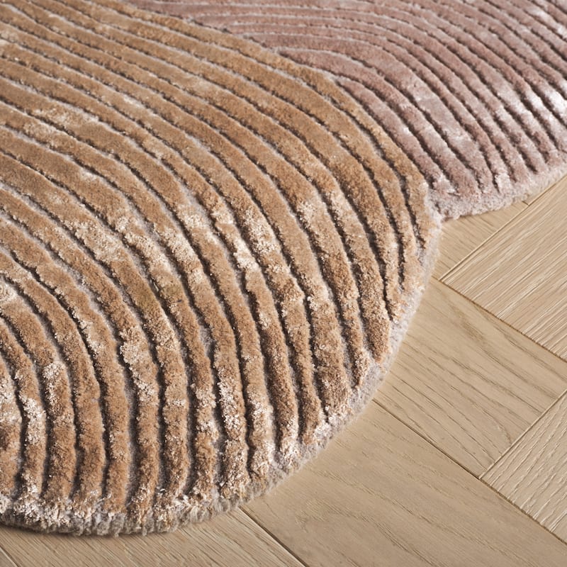 SAFAVIEH Handmade Fifth Avenue Vidya Mid-Century Modern Viscose Rug