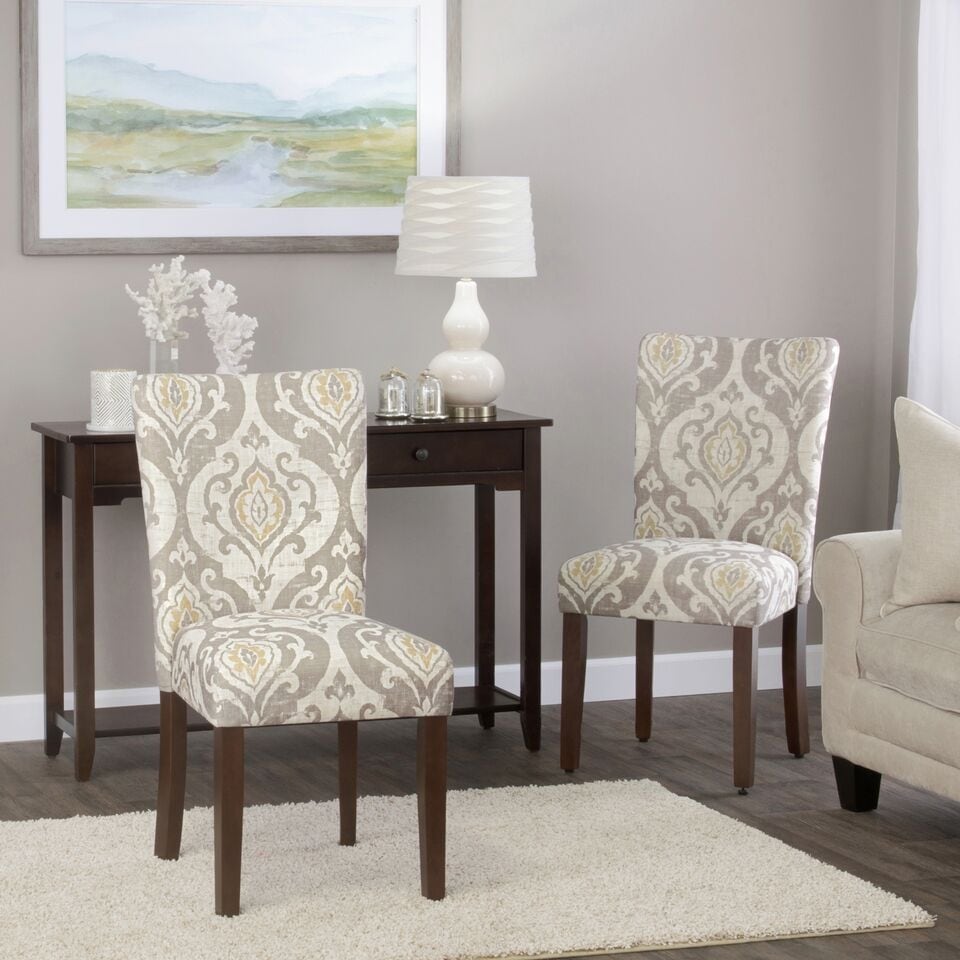 HomePop Dinah Modern Navy Dining Chairs Set of 2 Bed Bath Beyond 18097023