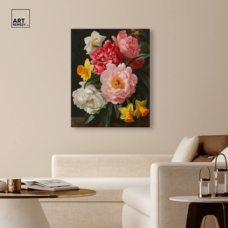 Garden's Glory Canvas by Art Remedy, Gallery Wrapped