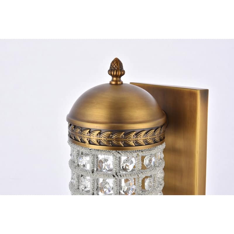 Bombay? Winsted Collection Crystal Trellis Wall Sconce