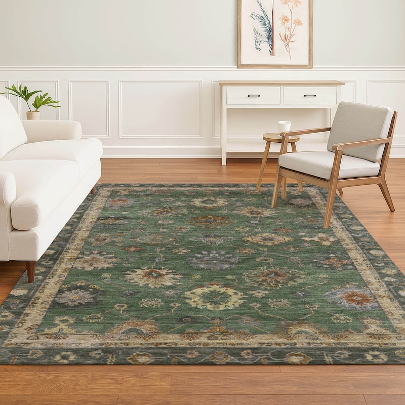 Premium Washable Super Soft Classic Traditional Mayfield Rug