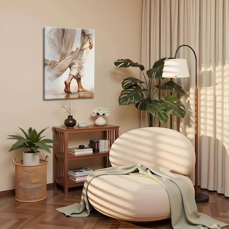 Jesus Canvas Wall Art, Christian Wall Decor