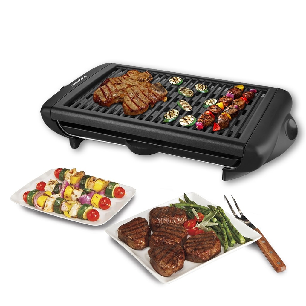 Excelvan Electric Grill Indoor Barbecue 1120W