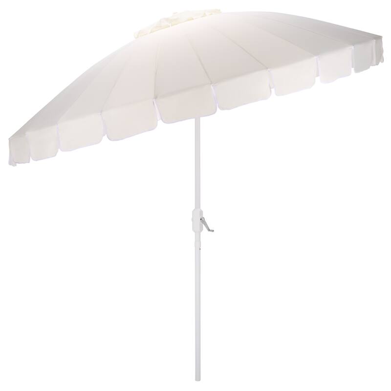 SAFAVIEH Outdoor Living Panza 9ft Crank Umbrella