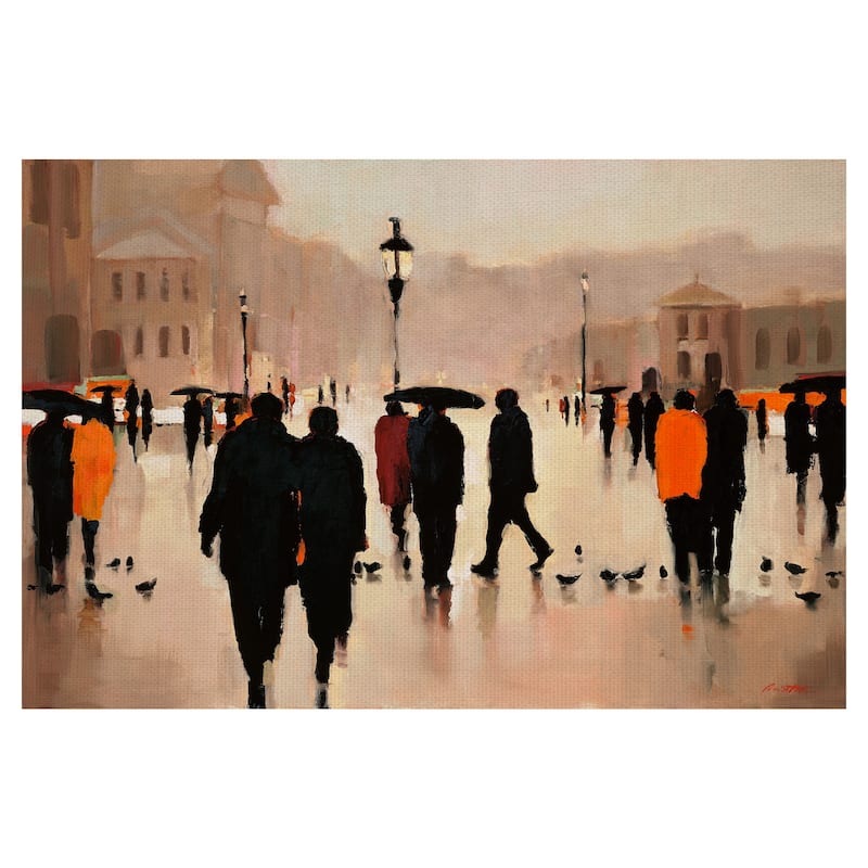 Where We Once Walked by Lorraine Christie Canvas Art Print