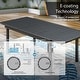 preview thumbnail 13 of 14, MAISON ARTS 7/9-Piece Patio Dining Set with Metal Rectangle Expandable Table and 6/8 Textilene Dining Chairs