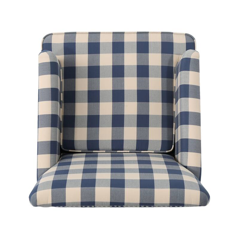 Office Chair Blue Club Chair Reception Chair Reading Chair Fabric Side Chair Armchair Dressing Chair