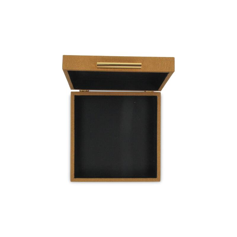 Lusan Black Vinyl Decorative Box Set