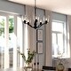 preview thumbnail 5 of 9, Vaxcel Lighting H0311 Bellwood 5 Light 25" Wide Chandelier