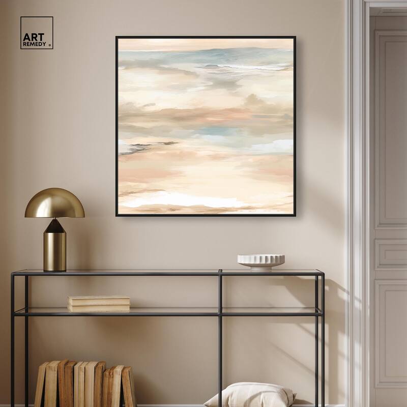 Roseate Skyfall I Canvas by Art Remedy