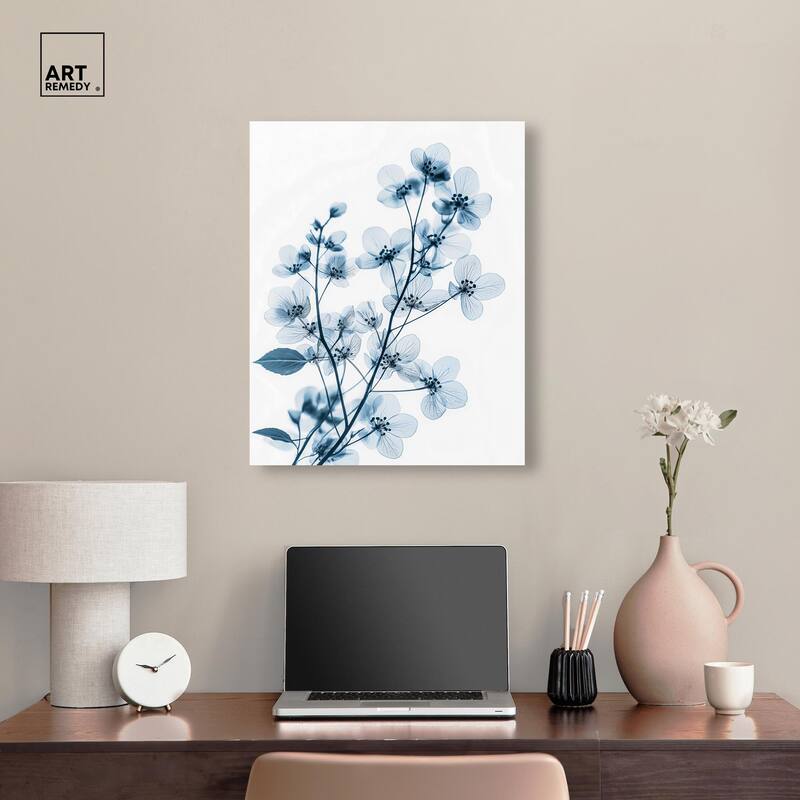 Translucent Petals I Canvas by Art Remedy, Gallery Wrapped