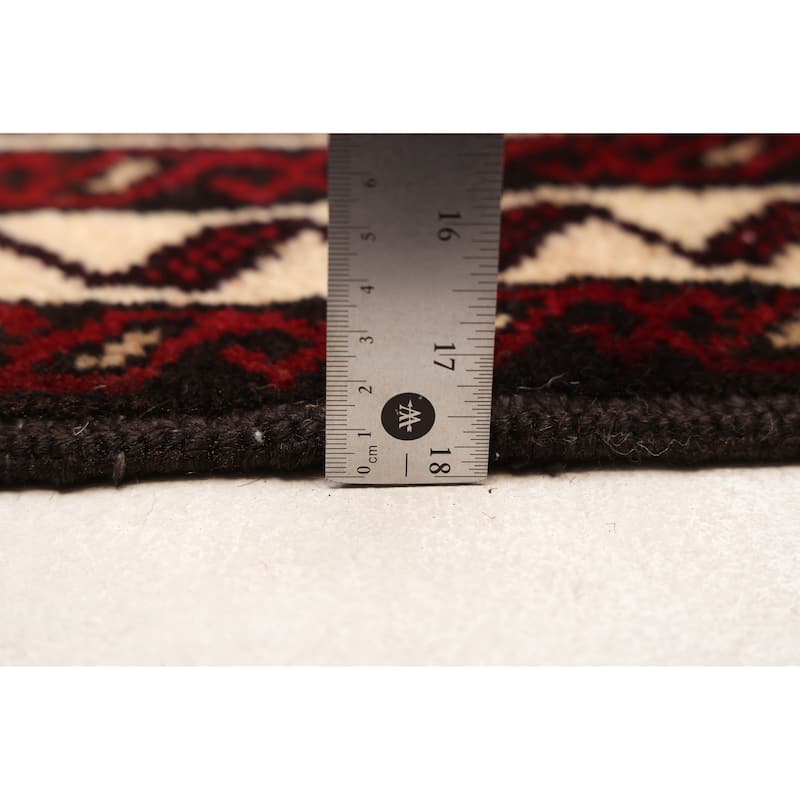 ECARPETGALLERY Hand-knotted Teimani Ivory Wool Rug - 3'6 x 6'0