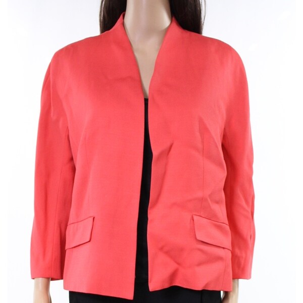 Classiques Entier Womens Seamed Open Front Jacket $279