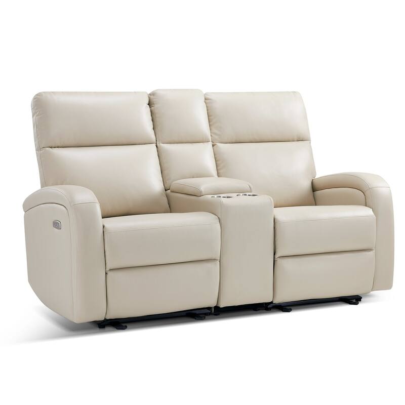 Zero Wall Recliner Loveseat with USB & Type-C Dual Ports, for Small Space, Living Room