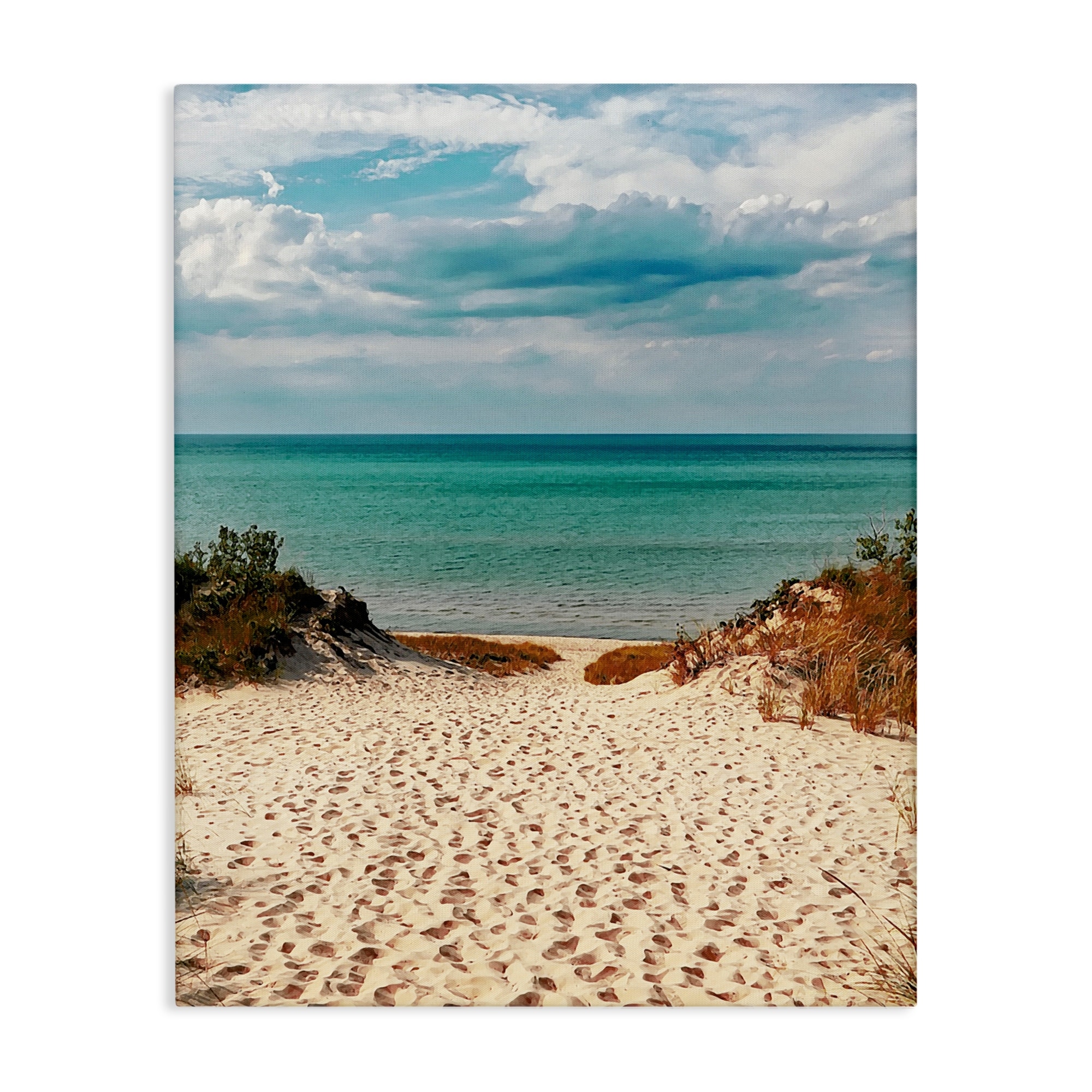 Stupell Generous Summer Beach Coast Canvas Wall Art Design By Marcus Prime